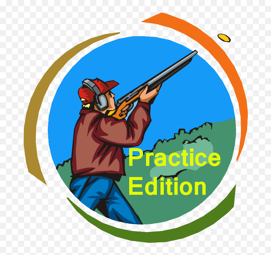 Skeet Shoot Practice Android Clipart - Full Size Skeet Shooting Clip Art Emoji,Android Gun Emoji