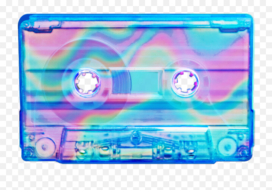 Cassette Tape Sticker - Vaporwave Cassette Tape Png Emoji,Cassette Tape Emoji