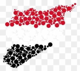 Syria Map Flag Country Nation - Clipart Emoji