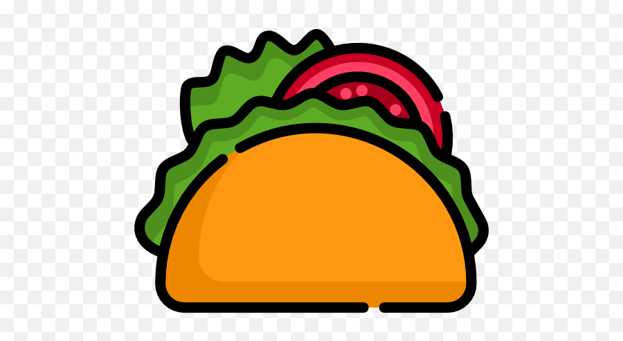 Taco Icon At Getdrawings - Taco Icon Emoji,Taco Emoji Png