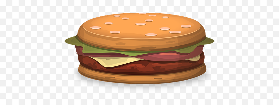 Over 90 Free Burger Vectors - Pixabay Pixabay Hamburger Bun Emoji,Hamburger Emoticon