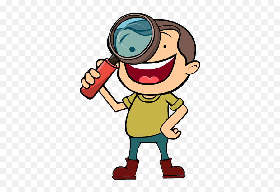 Clip Art Groundhog Day Boy Kid Happy - Magnifier Clipart Emoji,Groundhog Emoji