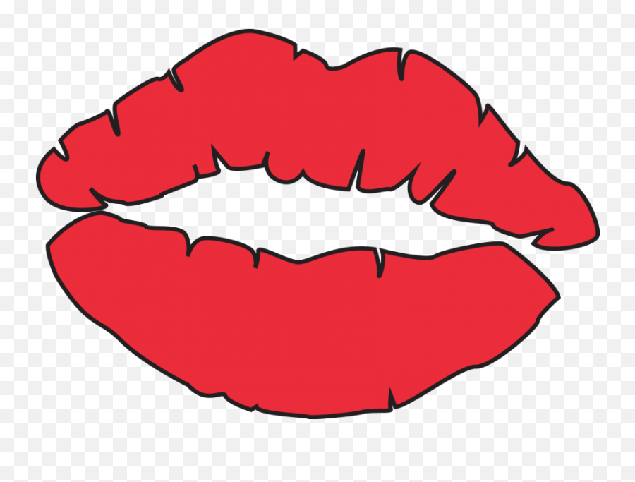 Lip Clipart Printable Lip Printable - Lips Colouring Pages Emoji,Lips Sealed Emoji