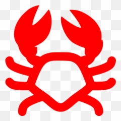 Red Crab Icon - Crab Vector Png Free Emoji,Crab Emoticon