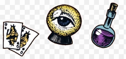 Psychic Illustration Drawn Freetoedit - Clip Art Emoji,Psychic Emoji
