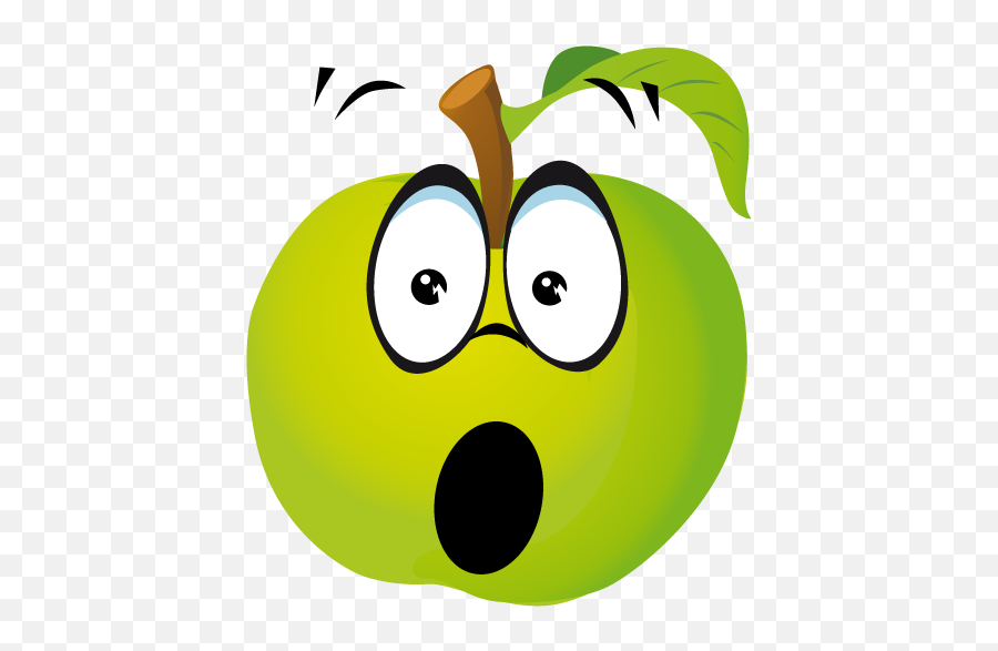Fruits Clipart Smiley Face Fruits - Dessin Fruit Et Legume Rigolo Emoji,Wet Emojis