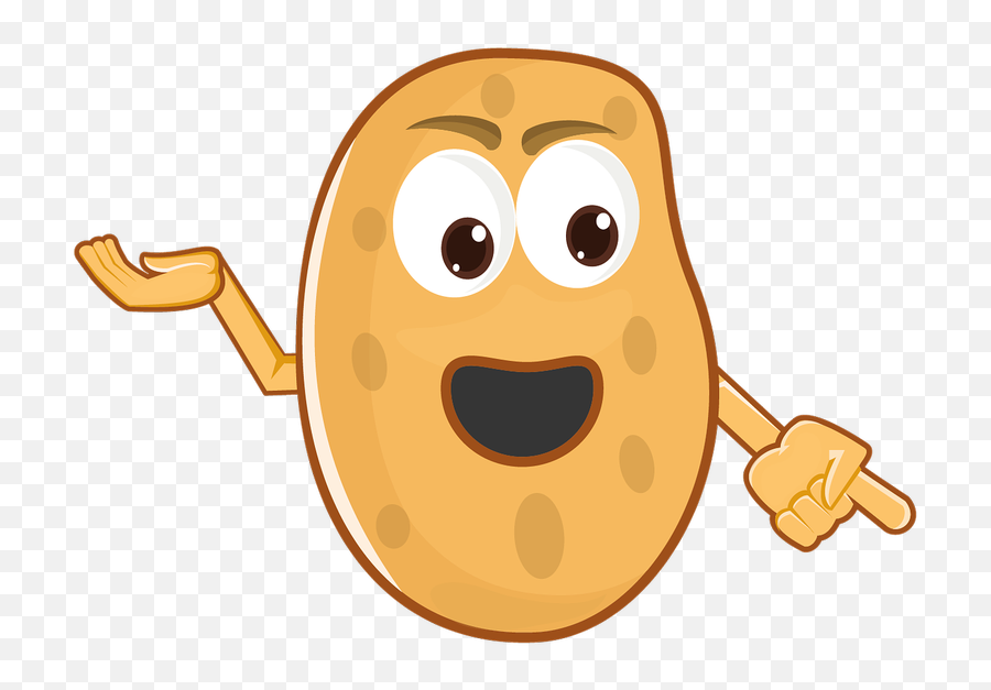 Thank You To All Who Came To - Smiling Potato Clipart Png Emoji,Thank You Emoticon