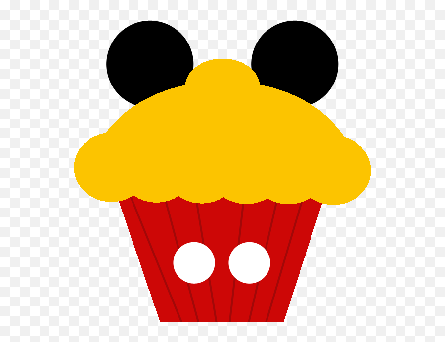 Disney Cupcake Clipart - Mickey Mouse Cake Clipart Emoji,Churro Emoji