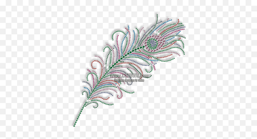 Best Custom Sparkling Rhinestone Beautiful Peacock Feather - Peacock Feather Cross Stitch New Patterns Emoji,Peacock Emoji