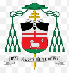 Roman Catholic Archdiocese Of Tiranë - Nelson Perez Coat Arms Emoji