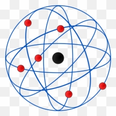 Rutherford Atom - Atomic Model Png Emoji