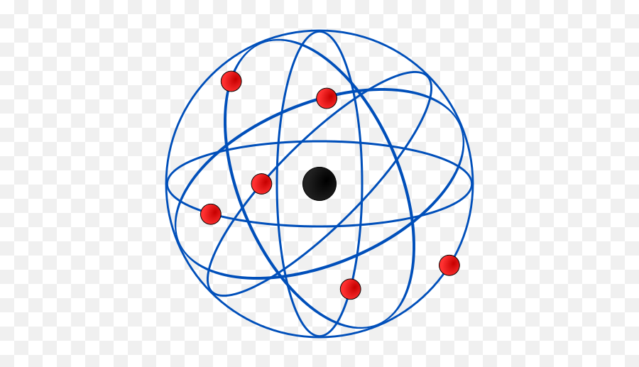 Rutherford Atom - Rutherford Atomic Model Png Emoji,Road Runner Emoji
