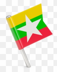 Myanmar Flag Icon - Icon Myanmar Flag Png Emoji,Croatian Flag Emoji