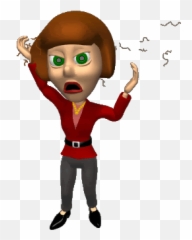 Top Pulling Hair Stickers For Android Ios - Gifs Animados De Porque Emoji,Pulling Hair Out Emoji