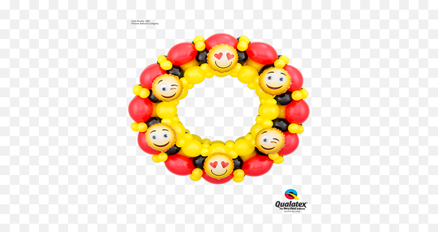 18 Inch Emoji Smiley Wink One Stop - Qualatex,Lilly Emoji
