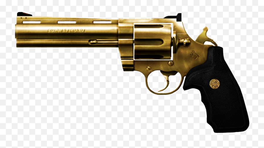 Weapon Gold Gun Firearm Pistol - Weapon Png Download 933 Golden Revolver Png Emoji,Gun Emoji Change