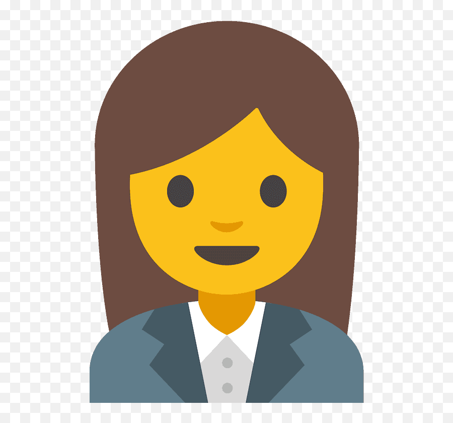 Woman Office Worker Emoji Clipart - Emoji,Worker Emoji