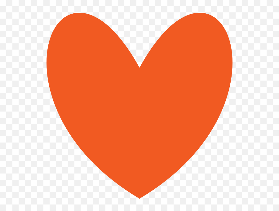 Heart Shape Png - Girly Emoji,Orange Heart Emoji
