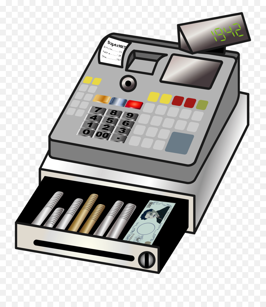 Cash Register Clipart Free Download Transparent Png - Transparent Cash Register Clipart Emoji,Money Emoji Png