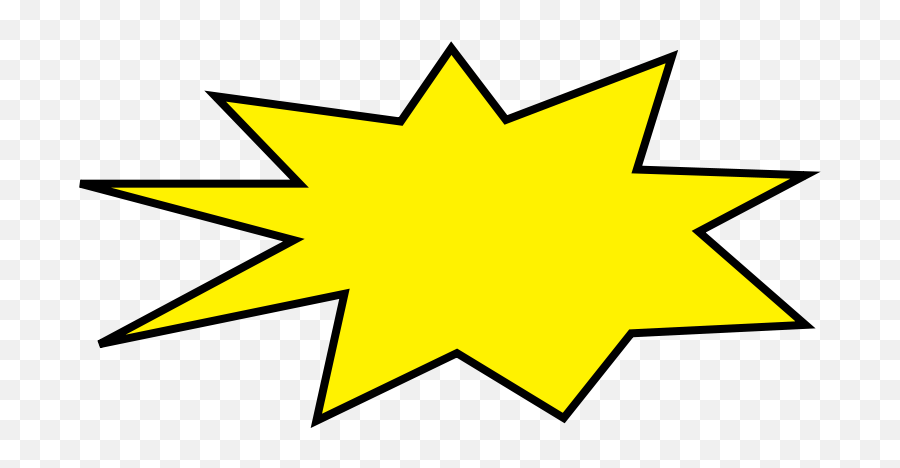 Nuclear Explosion Clip Art Vector Clip Art Free Clipartcow - Clip Art Starburst Emoji,Nuclear Emoji