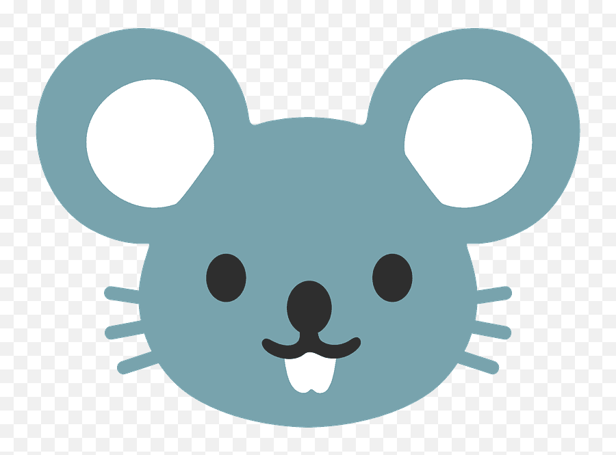Mouse Face Emoji Clipart - Black Discord Emojis,Nature Emojis