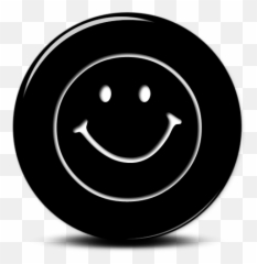Smiley Face Black Background - ClipArt Best Hut Pgri Ke 70 Emoji