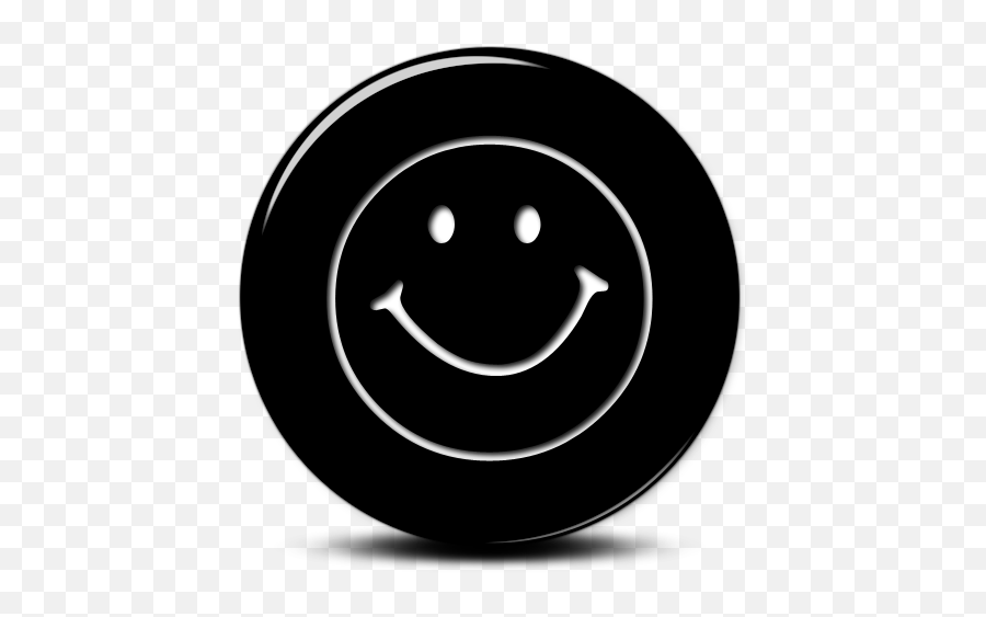 Smiley Face Black Background - Clipart Best Hut Pgri Ke 70 Emoji,Happy Face Emoji Black And White