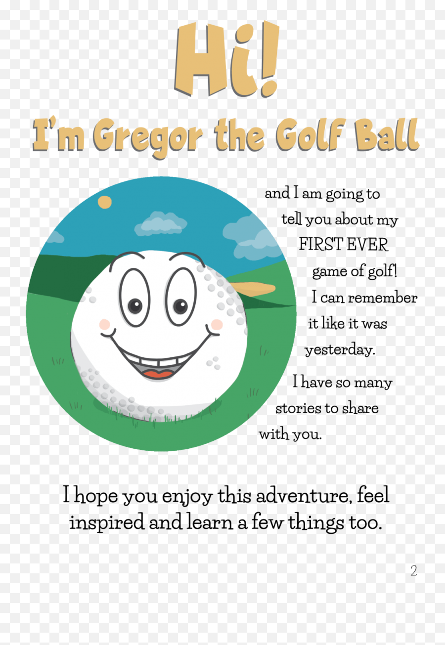 Gregor The Golf Ball Cgi Golf - Happy Emoji,First Emoticon
