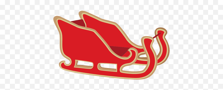 Sleigh Snow Sliding - Diseño De Trineos Navideños Emoji,Santa Sleigh Emoji
