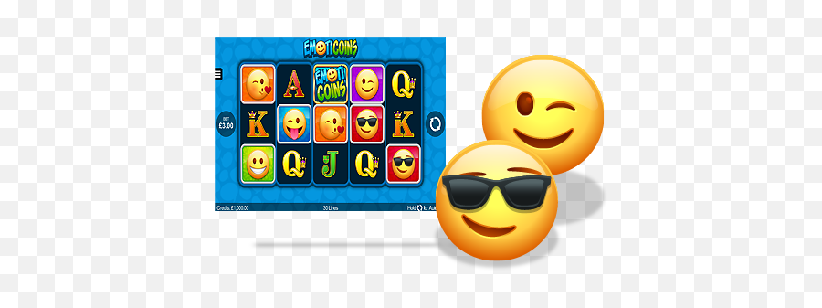 Omni Slots - Smiley Emoji,Wild Emoji