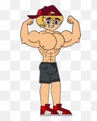 Muscles Biceps - Total Drama Growth Emoji