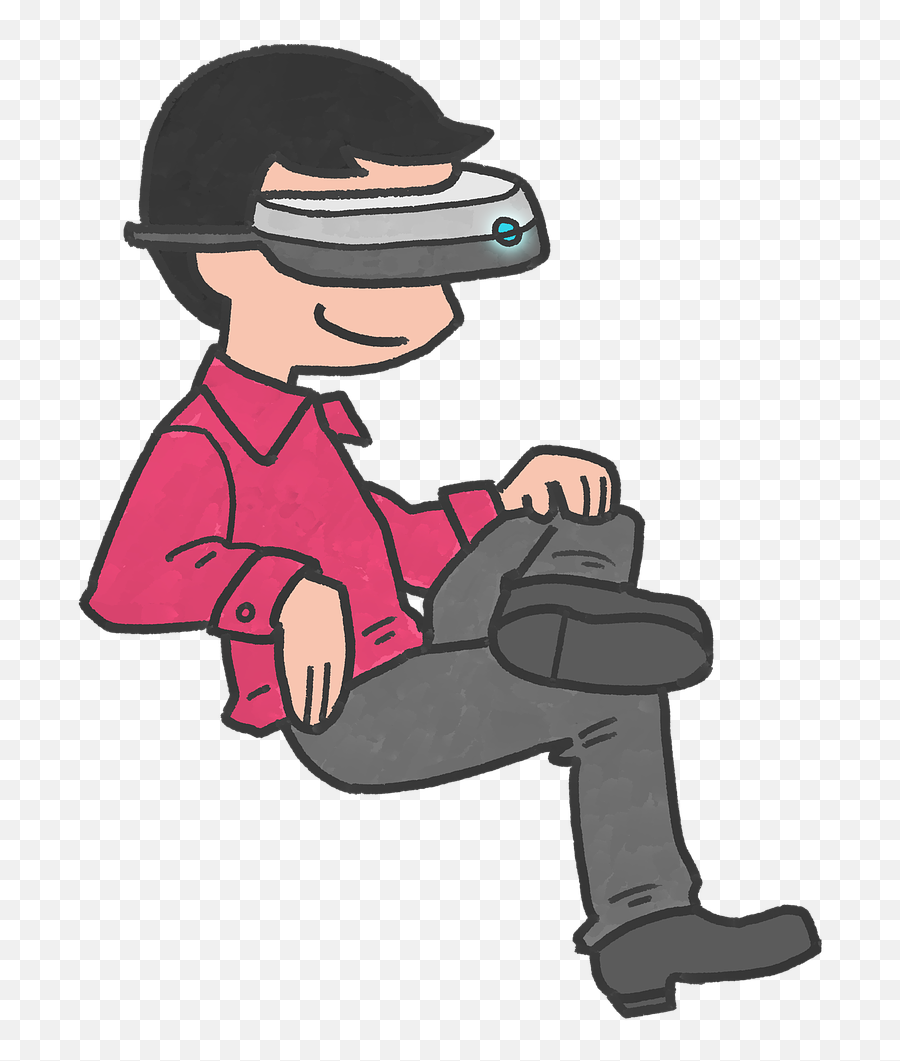 Population Reality Head - Virtual Reality Therapy Png Emoji,Man Glasses Lightning Bolt Emoji