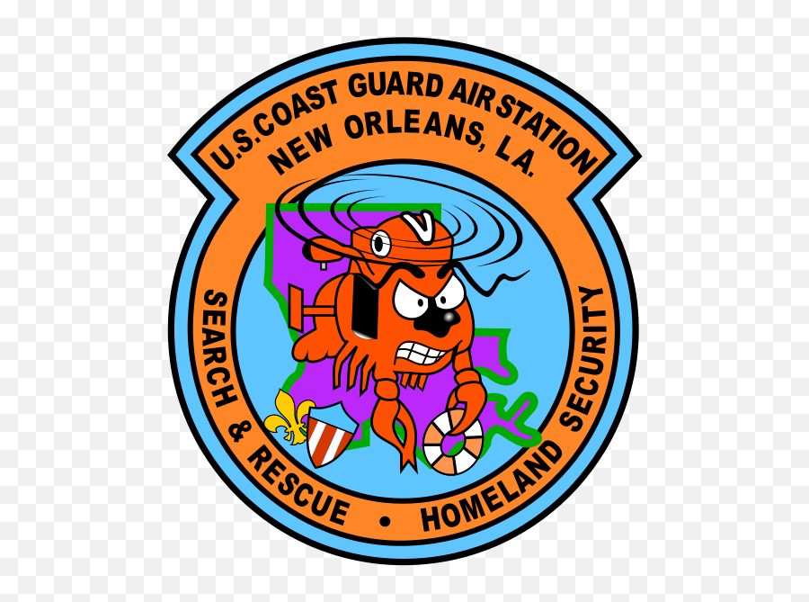 Cgas New Orleans Seal - Coast Guard Air Station La Emoji,Emoji Gas Station