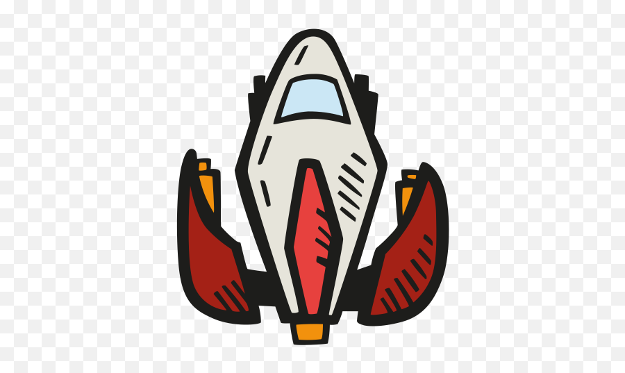 Space Ship Icon - Sci Fi Ship Icon Emoji,Space Shuttle Emoji