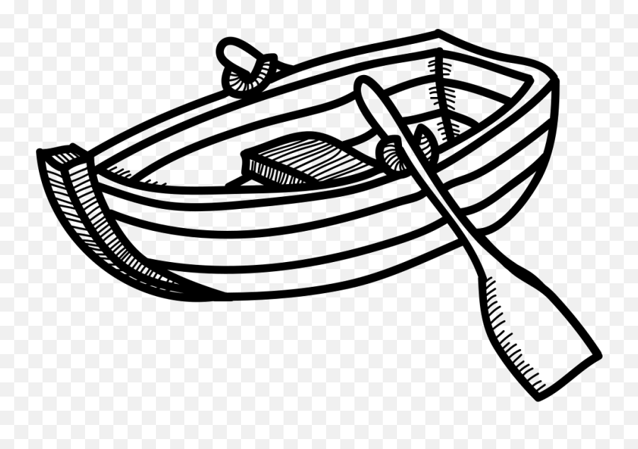 Row Loff Toolbox Clipart - Rowing Boat Clipart Black And White Emoji,Rowboat Emoji