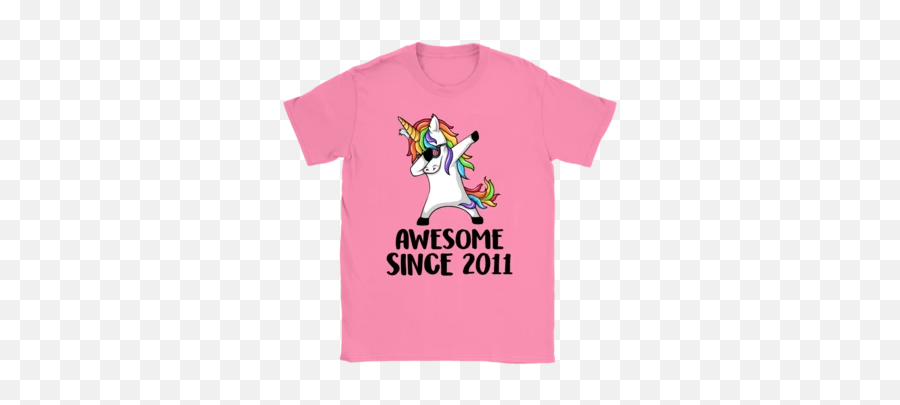 Cute Unicorn Awesome Since 2011 T - Negan Shirt Emoji,Unicorn Emoji Sweater