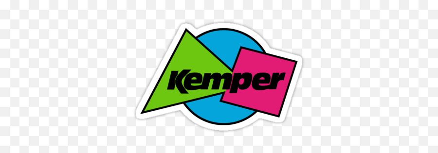 Kemper Snowboards Neon Full Logou0027 Sticker By Illicitsnow - Kemper Snowboard Emoji,Snowboard Emoji