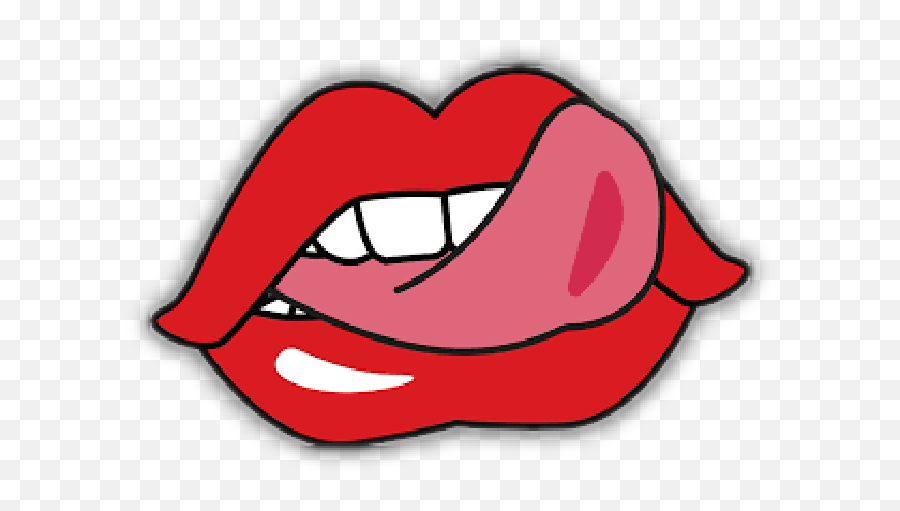 Popular And Trending Lickinglips Stickers On Picsart - Clip Art Emoji,Licking Lips Emoticon