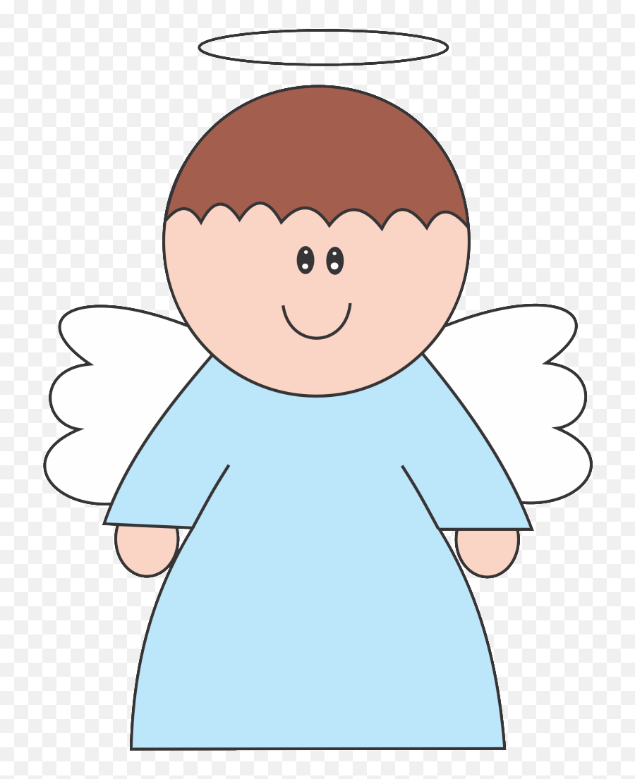 Download Baby Angels Cartoon - Caricatura Imagen De Angelitos Emoji,Emoji Angelito
