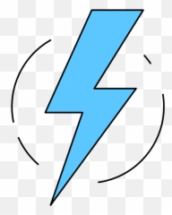 Free Lightning PNG with Transparent Background - Imagem De Relampago Png Emoji