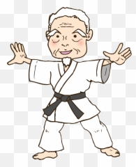 Judo Master Clipart - Martial Arts Belt Emoji,Karate Emoji