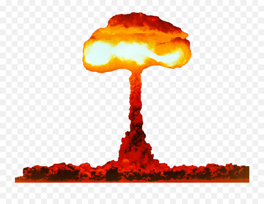 Nuclear Explosion War Ww3 Test Nuclearbomb Mushroom Nuc - Nuke Explosion Transparent Emoji,Nuclear Emoji