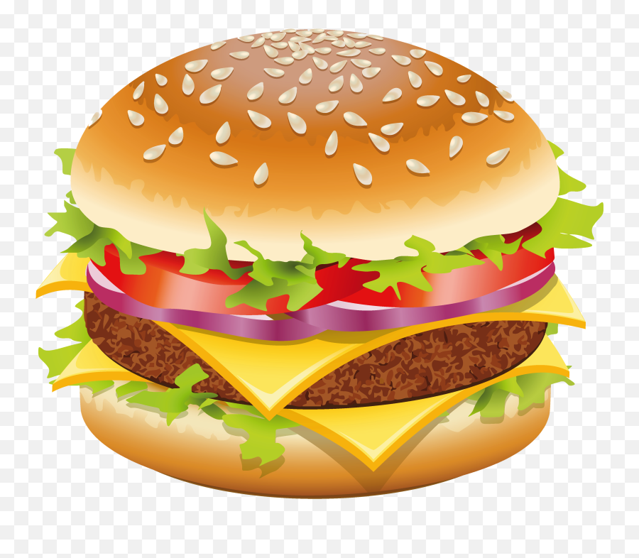 Free Hamburger Transparent Background - Hamburger Clipart Emoji,Google Cheeseburger Emoji