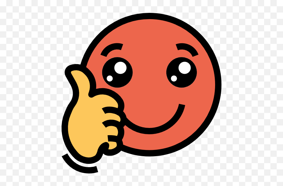 Thumbs Up - Smiley Thumbs Up Icon Emoji,Emoticon Thumbs Up
