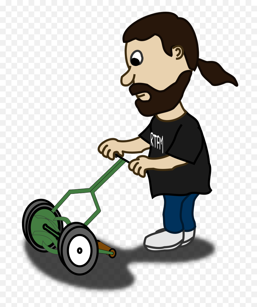 Pushing Lawn Mower Png Svg Clip Art For Web - Download Clip Stone Clipart Emoji,Lawnmower Emoji