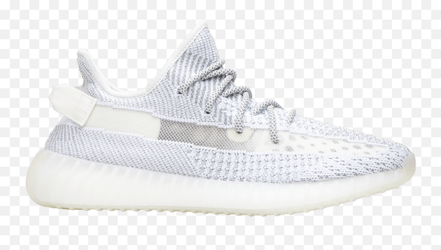 Yeezy Boost White Reflective - Yeezy Static All White Emoji,Yeezy Emoji