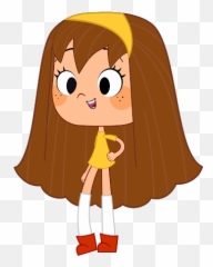 Game Girl Stickers - Trt Çoçuk Çizgi Filmleri Karakterleri Emoji