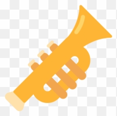 Trumpet Emoji Clipart Free Download Transparent Png - Discord Trumpet Emoji,Musical Note Emojis