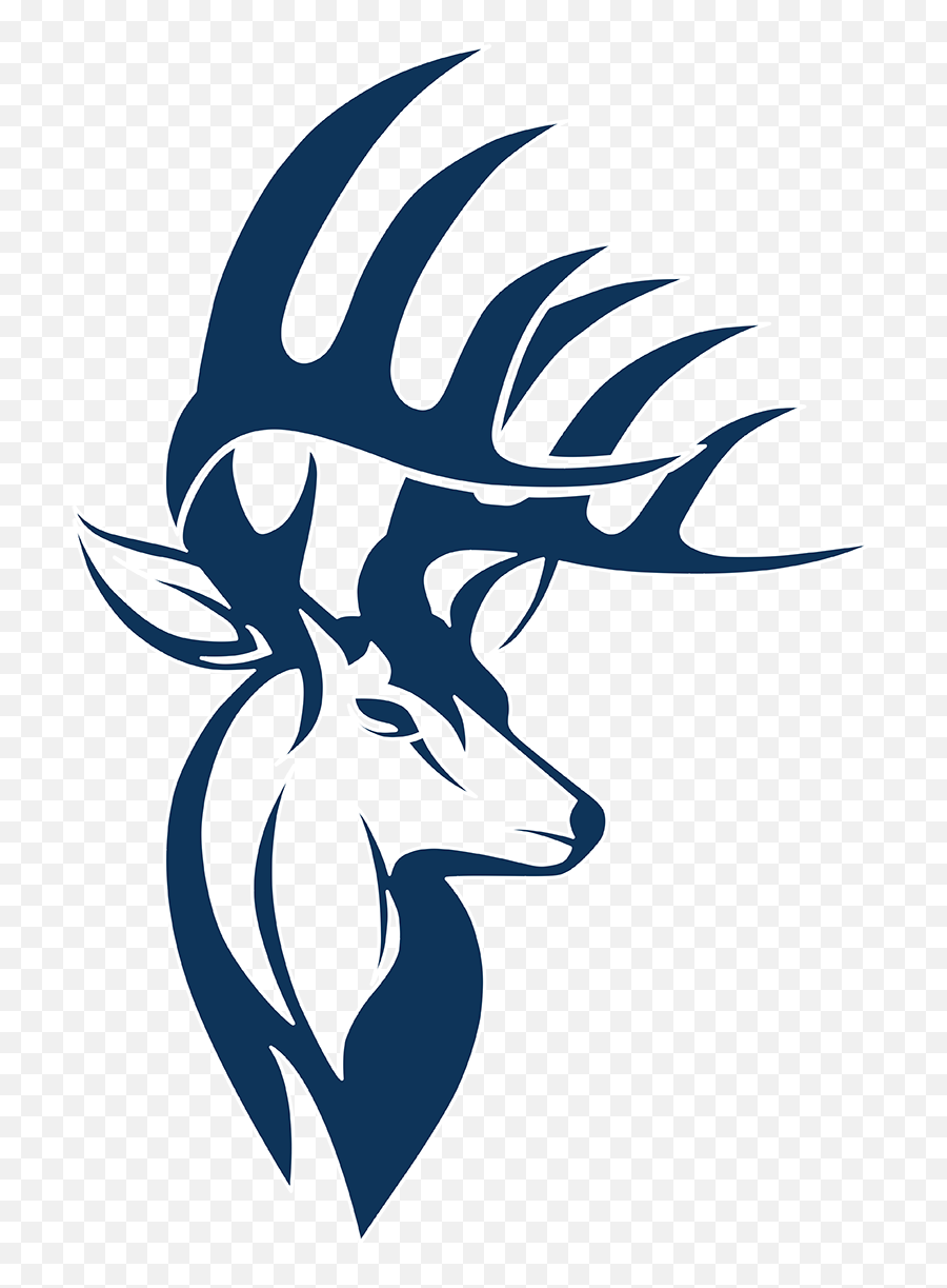 Deer Head Clip - Whitetail Deer Logo Emoji,Whitetail Deer Emoji