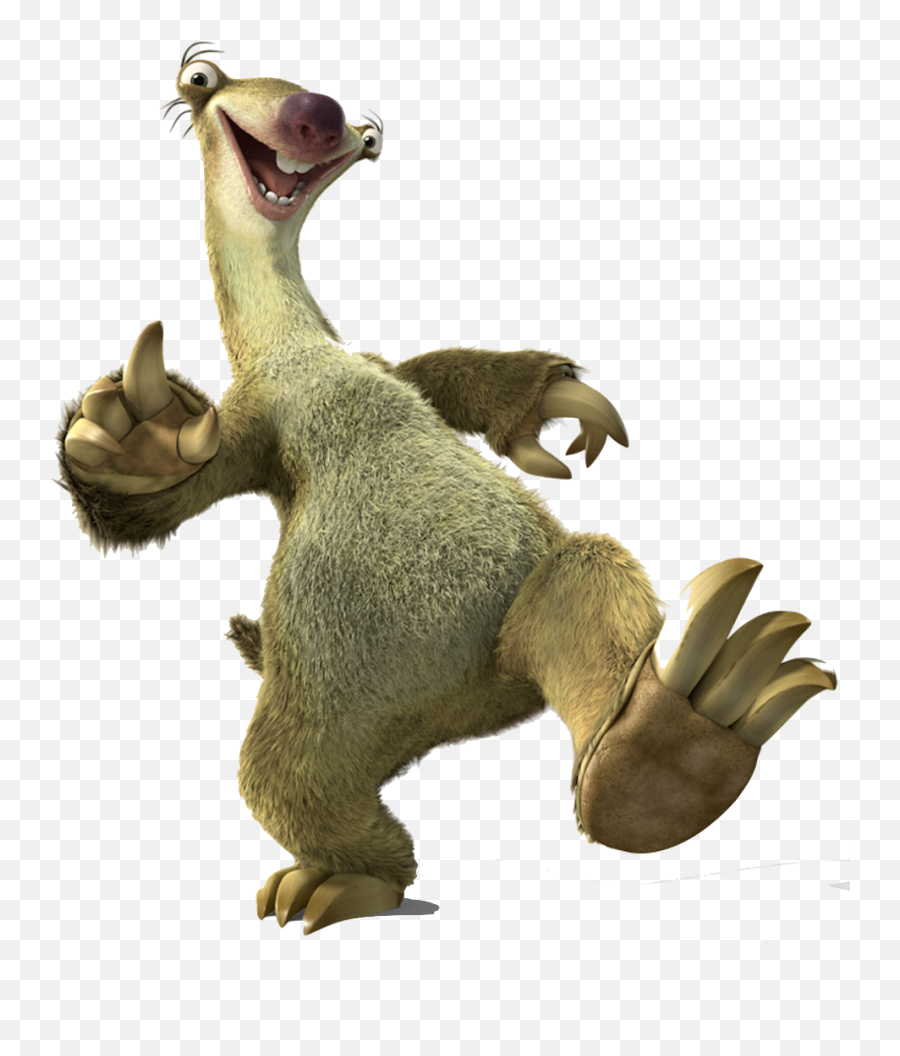 Sid The Sloth Png Free Sid The Sloth - Ice Age Sid Png Emoji,Sloth Emoji